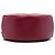 Clutch redonda Chanel Red CC de piel de cordero acolchada con cadena - vista 3
