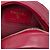 Clutch redonda Chanel Red CC de piel de cordero acolchada con cadena - vista 5