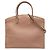 Bolso Shopper Rockstud Dome Valentino de cuero marrón