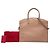 Bolso Shopper Rockstud Dome Valentino de cuero marrón - vista 6