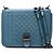 Borsa a tracolla Bottega Veneta Blue Mini Nappa Intrecciato Runway