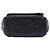 Chanel Black Paris Byzance Nylon Tweed On Stitch Bubble Accordion Flap - vista 3