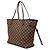 Louis Vuitton Brown Damier Ebene Neverfull MM - vista 2