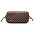 Louis Vuitton Brown Damier Ebene Neverfull MM - vista 3