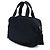 Prada Blue Tessuto Handtasche mit Perlen-Logo und Quaste - Ansicht 2