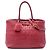 Miu Miu Red Medium Matelasse Vitello Shine Double Handle Tote