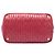 Miu Miu Red Medium Matelasse Vitello Shine Double Handle Tote - vista 3