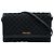 Prada Black Impuntu Tessuto Wallet on Strap