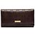 Gucci Brown Guccissima Bifold Double Long Wallet