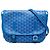 Goyard Blue Goyardine Belvedere MM