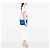 Goyard Blue Goyardine Belvedere MM - vista 5