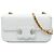 Céline Bolsa de Ombro com Corrente Celine em couro de bezerro branco Cuir Triomphe
