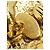 Orecchini a clip ovali placcati oro Chanel Gold CC - vista 4