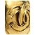 Orecchini a clip ovali placcati oro Chanel Gold CC - vista 5