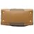Prada Canapa Logo-Satchel aus Canvas mit braunem Saffiano-Besatz - Ansicht 3