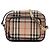 Burberry Camera Bag aus House Check Canvas in Beige