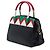 Borsa Prada City Calf Greca Esplanade piccola in pelle Saffiano nera - vista 2