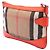 Borsa a tracolla Burberry Brown House Check Canvas and Leather Bridle Peyton - vista 2