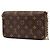 Louis Vuitton Brown Monogram Pochette Felicie - vista 2