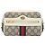 Gucci Mini Borsa a Tracolla Ophidia Web Beige GG Supreme
