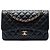 Chanel Black Jumbo Classic Caviar Double Flap