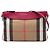 Burberry Brown House Check Canvas Derby Peyton Crossbody