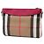 Burberry Brown House Check Canvas Derby Peyton Crossbody - vista 2