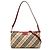 Bolsa Satchel Burberry Beige Nova Check Canvas