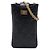 Portacellulare Chanel Reissue 2.55 in pelle di vitello trapuntata nera con catena