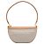 Borsa a tracolla Olympia Burberry in tela con logo impresso marrone Mini