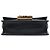 Portafoglio a catena Louis Vuitton Dauphine in jacquard monogram nero Since 1854 - vista 3
