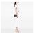 Portafoglio a catena Louis Vuitton Dauphine in jacquard monogram nero Since 1854 - vista 6
