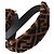 Fendi Brown Medium Zucca Shearling Baguette Satchel Tasche - Ansicht 15