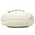 Chanel Mini Hobo 22 em couro de bezerro brilhante branco - vista 3