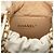 Chanel Mini Hobo 22 em couro de bezerro brilhante branco - vista 5
