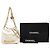 Chanel Mini Hobo 22 em couro de bezerro brilhante branco - vista 7