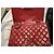 Timeless Chanel Classic Flap Bag rotes Leder - Ansicht 3