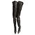 Chanel Botas Over-the-Knee em Couro Preto