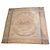 Hermès Gavroche 45 Foulard Seta Jeux d'Ombres Beige Taupe Oro