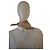 Hermès Gavroche 45 Foulard Seta Jeux d'Ombres Beige Taupe Oro - vista 9