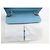 NUOVA BORSA A MANO CHANEL CLASSIQUE TIMELESS 11.12 PELLE CAVIAR AZZURRO CIELO BAG - vista 15