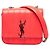 Yves Saint Laurent Borsa a tracolla con catena Saint Laurent Vicky Small in pelle verniciata