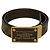 Cintura Louis Vuitton Sangle Aventurier Damier Canvas Taiga Leather
