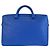 Porte-documents Bottega Veneta en cuir bleu - vue 2