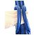 Porte-documents Bottega Veneta en cuir bleu - vue 8
