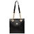 MCM Black Leather Tote Bag