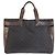 Borsa Tote Gucci in tela GG e pelle - vista 2