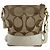 Bolsa de Ombro COACH Signature Canvas Leather - vista 2