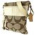 Borsa a tracolla Coach Signature Stripe in tela e pelle