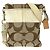 Borsa a tracolla Coach Signature Stripe in tela e pelle - vista 2